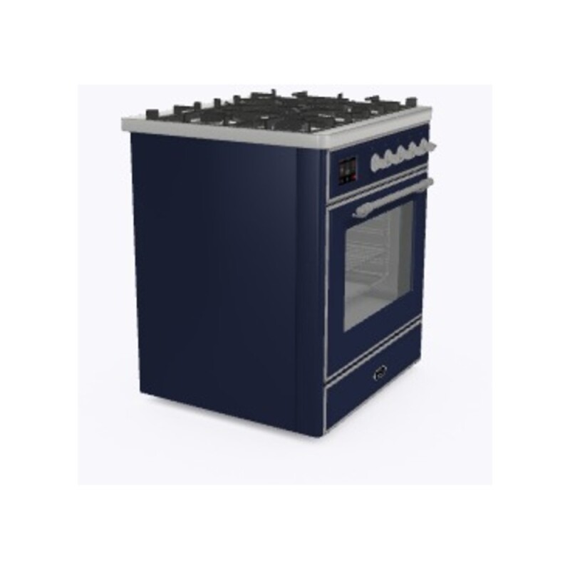 Majestic II Series 30" Dual Fuel Natural Gas Freestanding Range UM30DNE3MBC