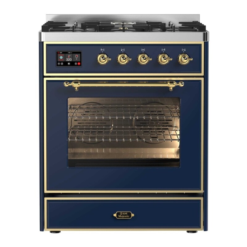 Majestic II Series 30" Dual Fuel Natural Gas Freestanding Range UM30DNE3MBG