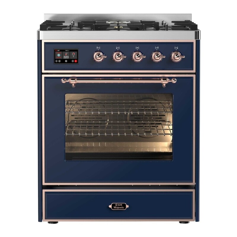 Majestic II Series 30" Dual Fuel Natural Gas Freestanding Range UM30DNE3MBP
