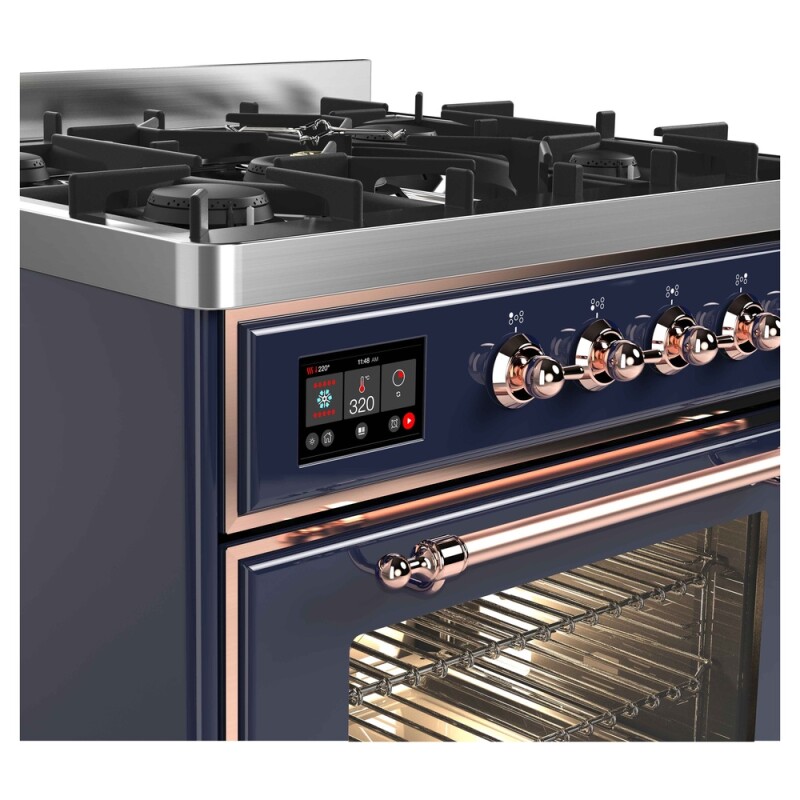 Majestic II Series 30" Dual Fuel Natural Gas Freestanding Range UM30DNE3MBP