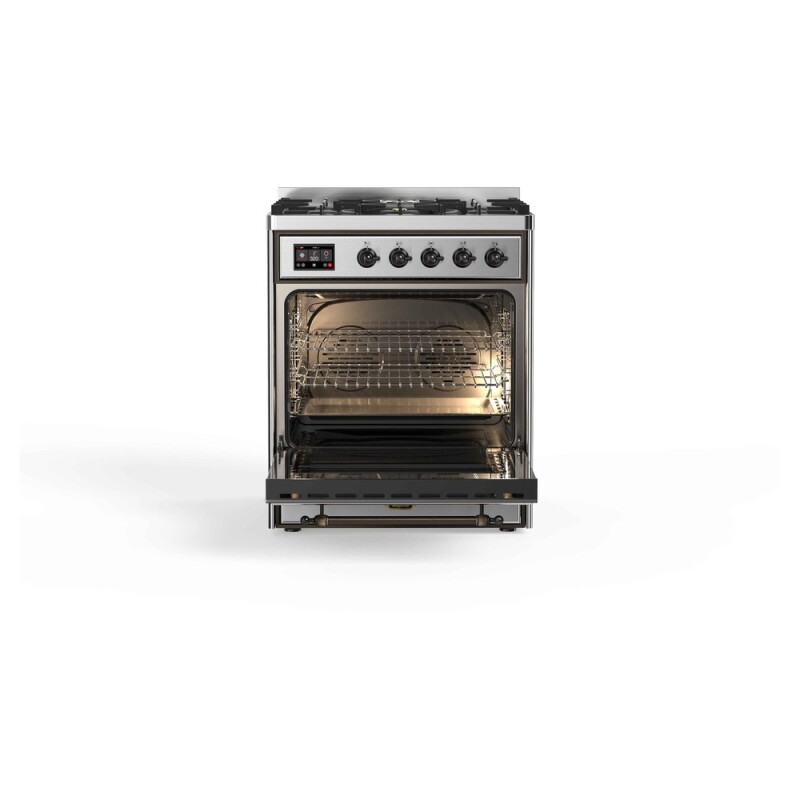 Majestic II Series 30" Dual Fuel Natural Gas Freestanding Range UM30DNE3SSB
