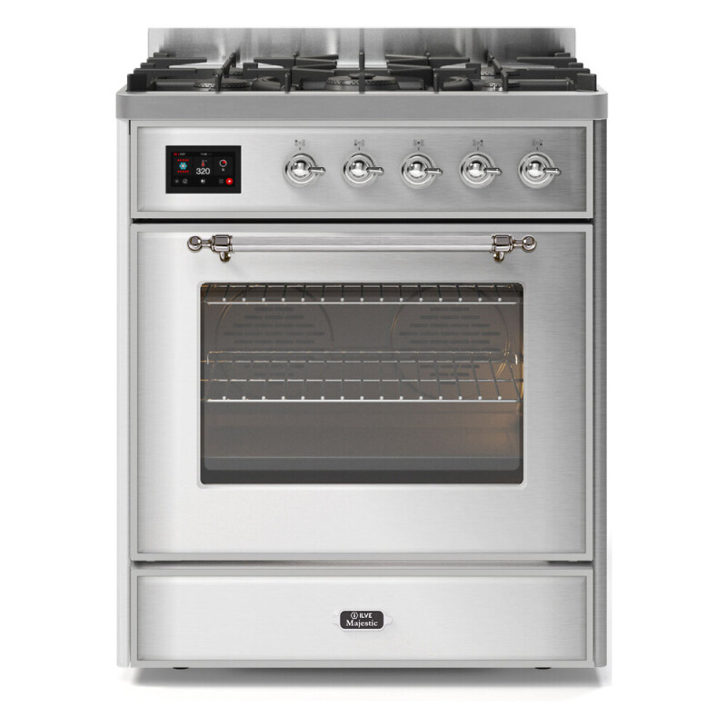 Majestic II Series 30" Dual Fuel Natural Gas Freestanding Range UM30DNE3MBC