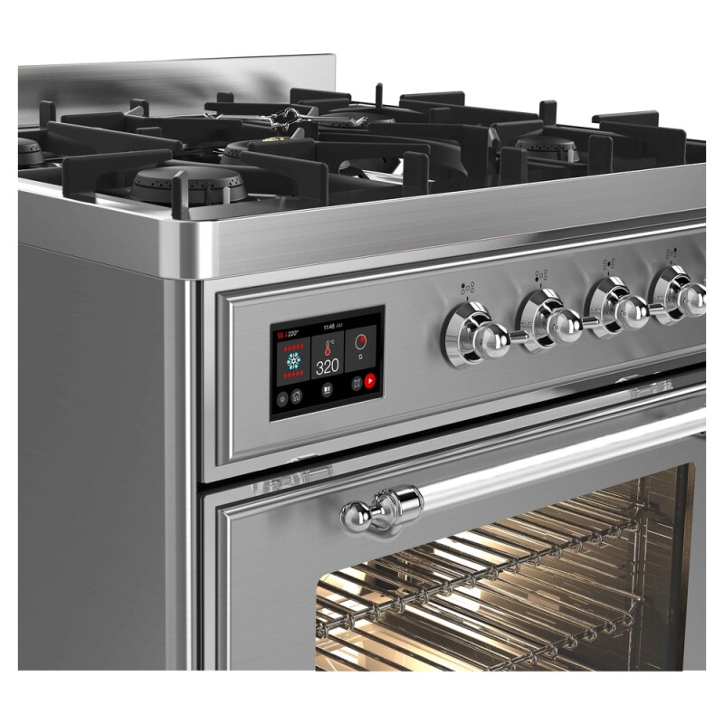 Majestic II Series 30" Dual Fuel Natural Gas Freestanding Range UM30DNE3SSC
