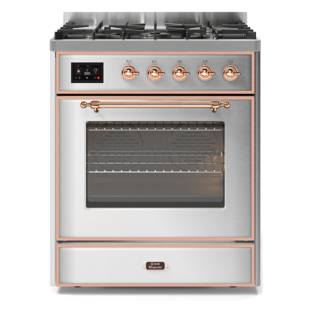Majestic II Series 30" Dual Fuel Natural Gas Freestanding Range UM30DNE3MBP