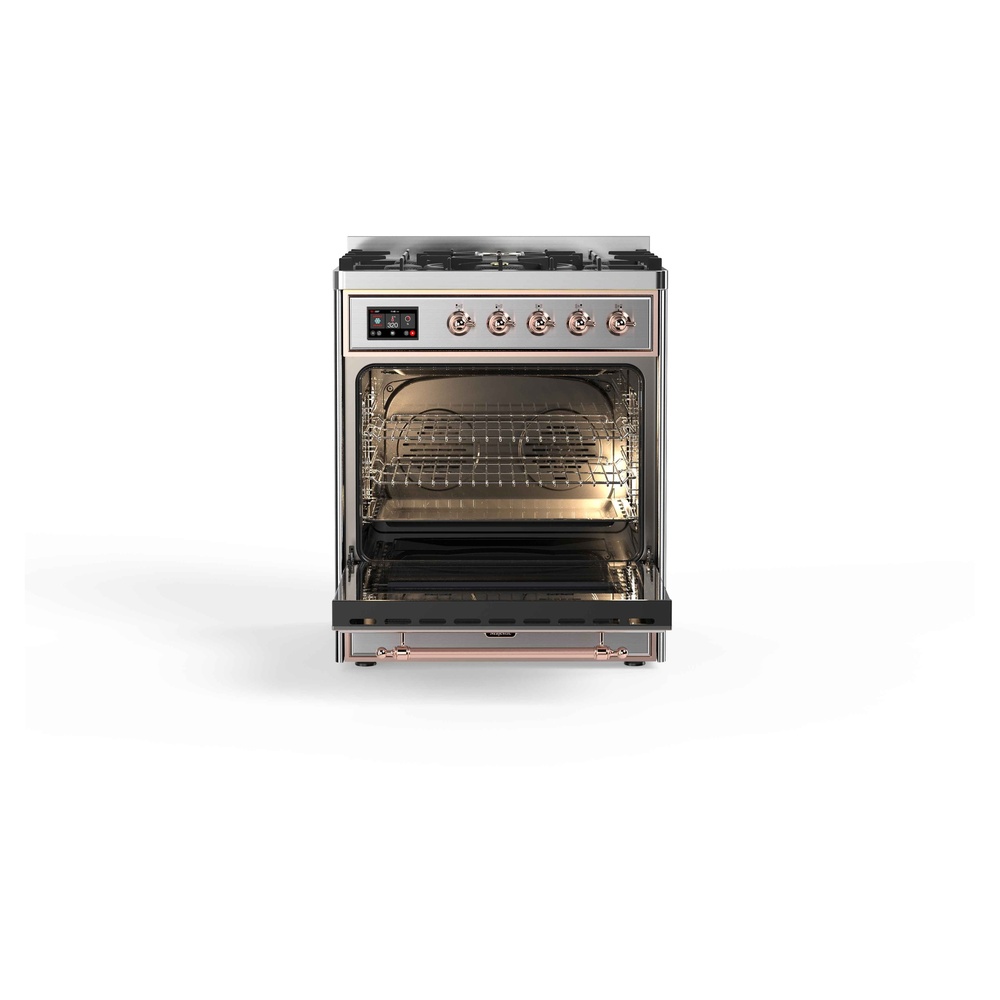 Majestic II Series 30" Dual Fuel Natural Gas Freestanding Range UM30DNE3SSP