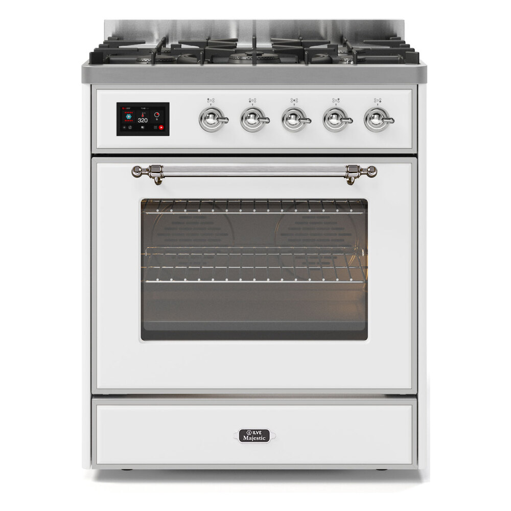 Majestic II Series 30" Dual Fuel Natural Gas Freestanding Range UM30DNE3MBC