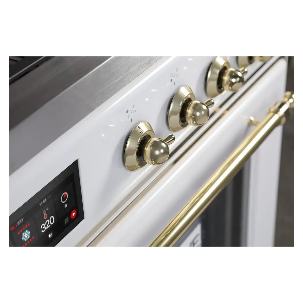 Majestic II Series 30" Dual Fuel Liquid Propane Freestanding Range UM30DNE3WHGLP