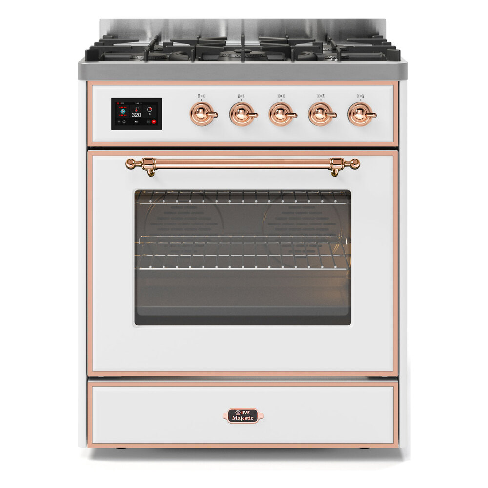 Majestic II Series 30" Dual Fuel Natural Gas Freestanding Range UM30DNE3MBP