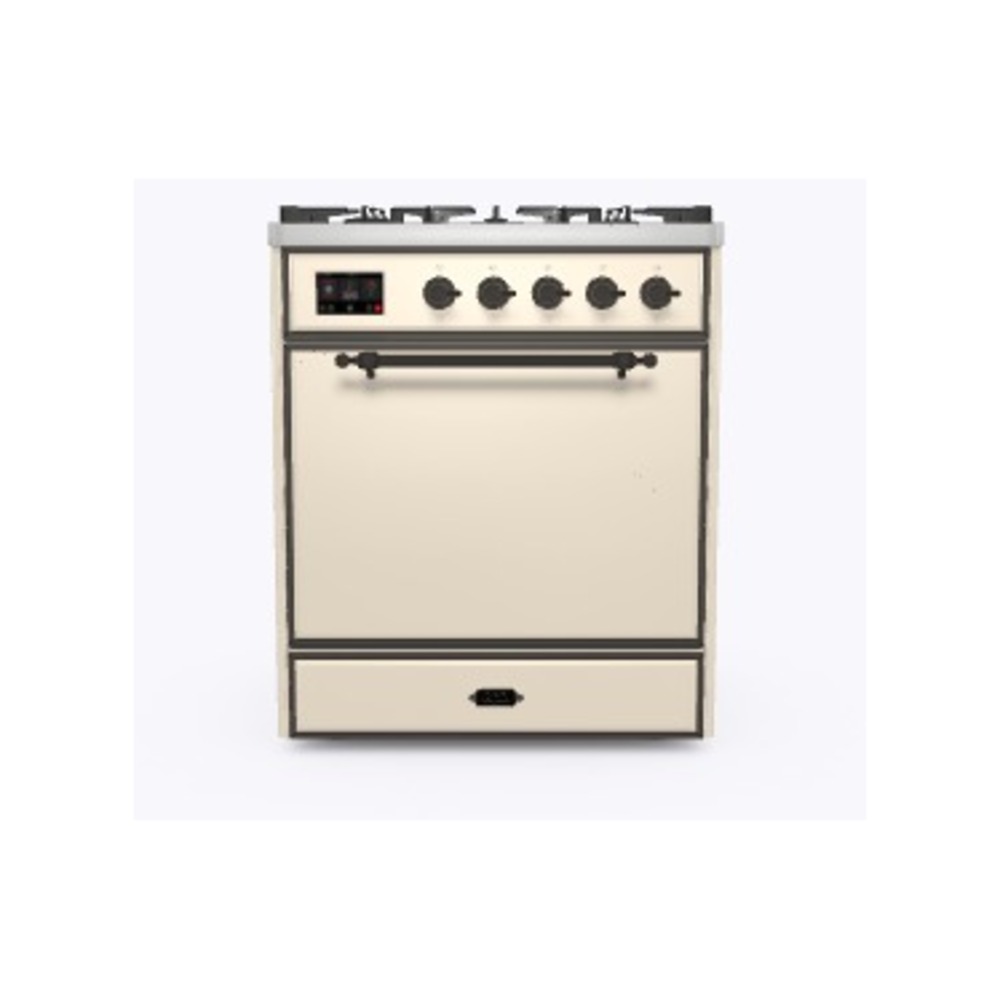 Majestic II Series 30" Dual Fuel Natural Gas Freestanding Range UM30DQNE3AWB