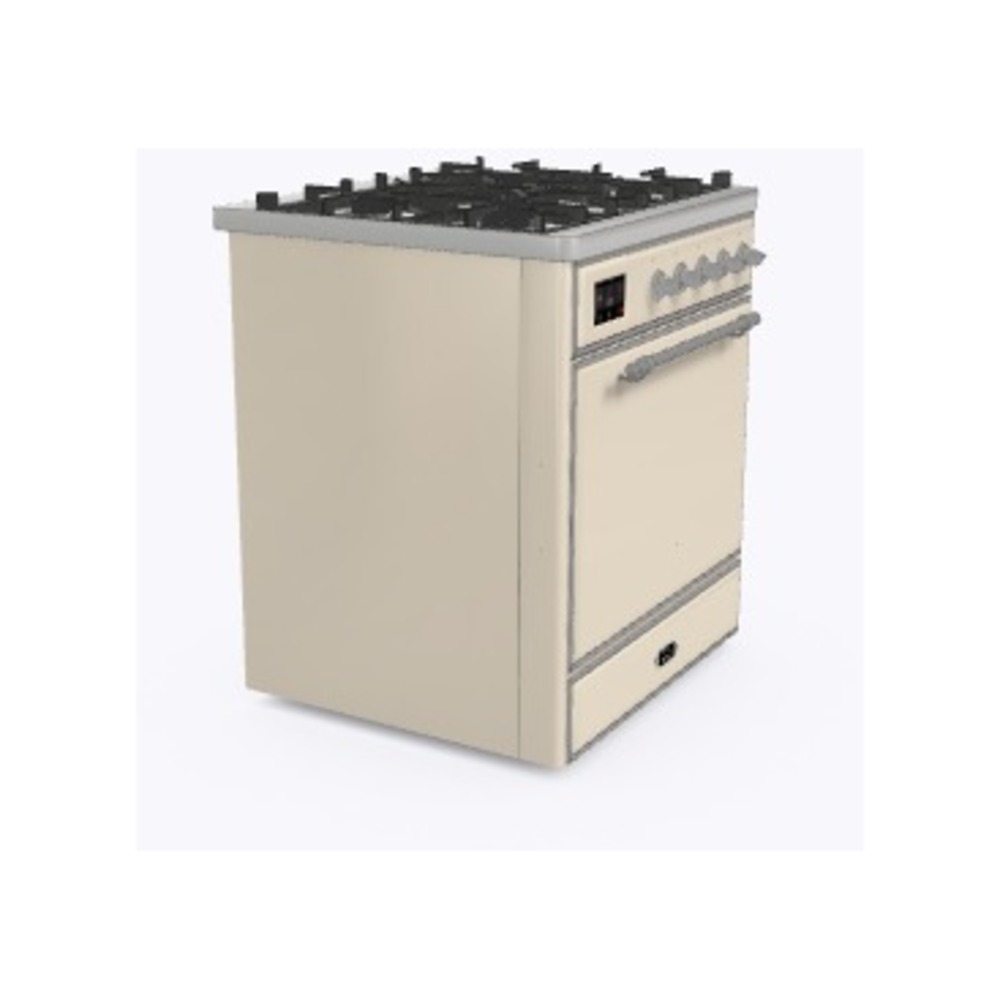 Majestic II Series 30" Dual Fuel Natural Gas Freestanding Range UM30DQNE3AWC