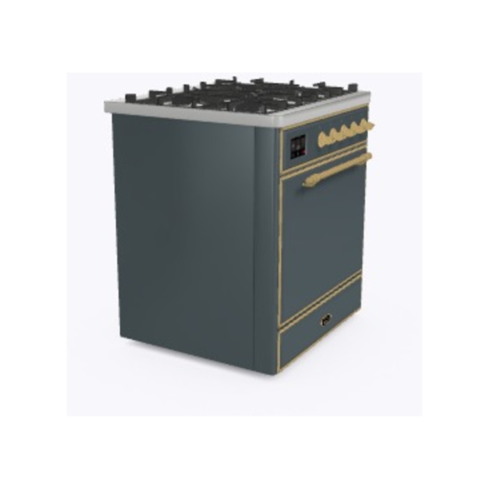 Majestic II Series 30" Dual Fuel Natural Gas Freestanding Range UM30DQNE3BGG