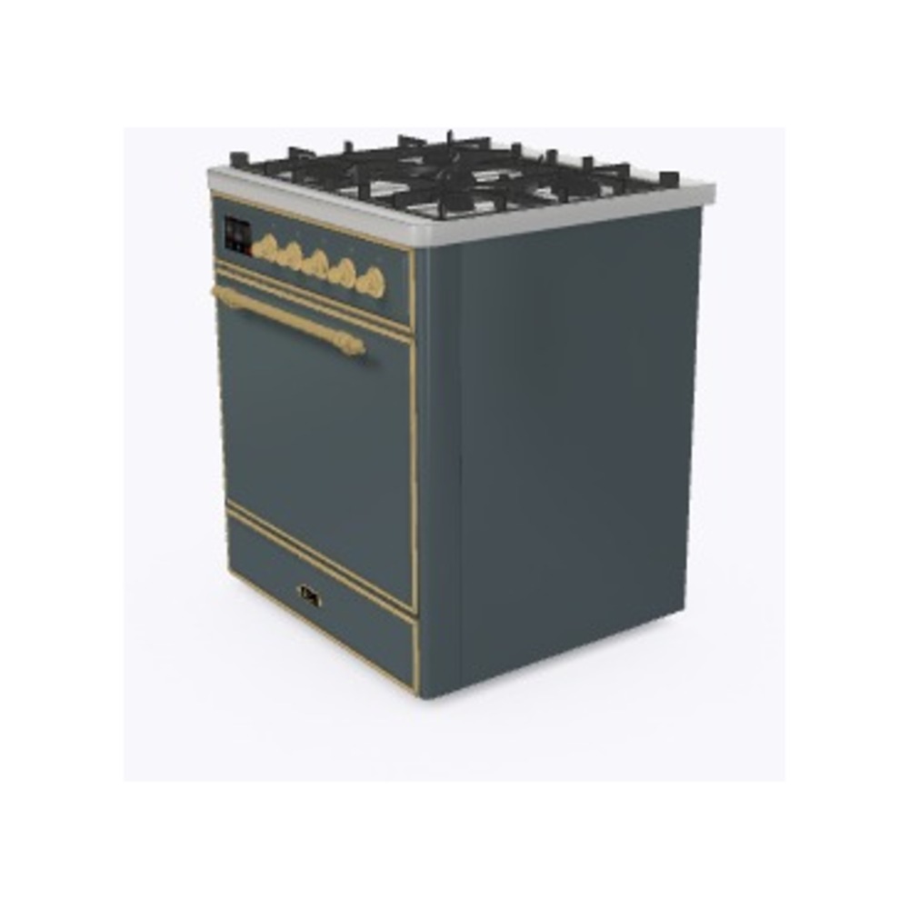 Majestic II Series 30" Dual Fuel Natural Gas Freestanding Range UM30DQNE3BGG