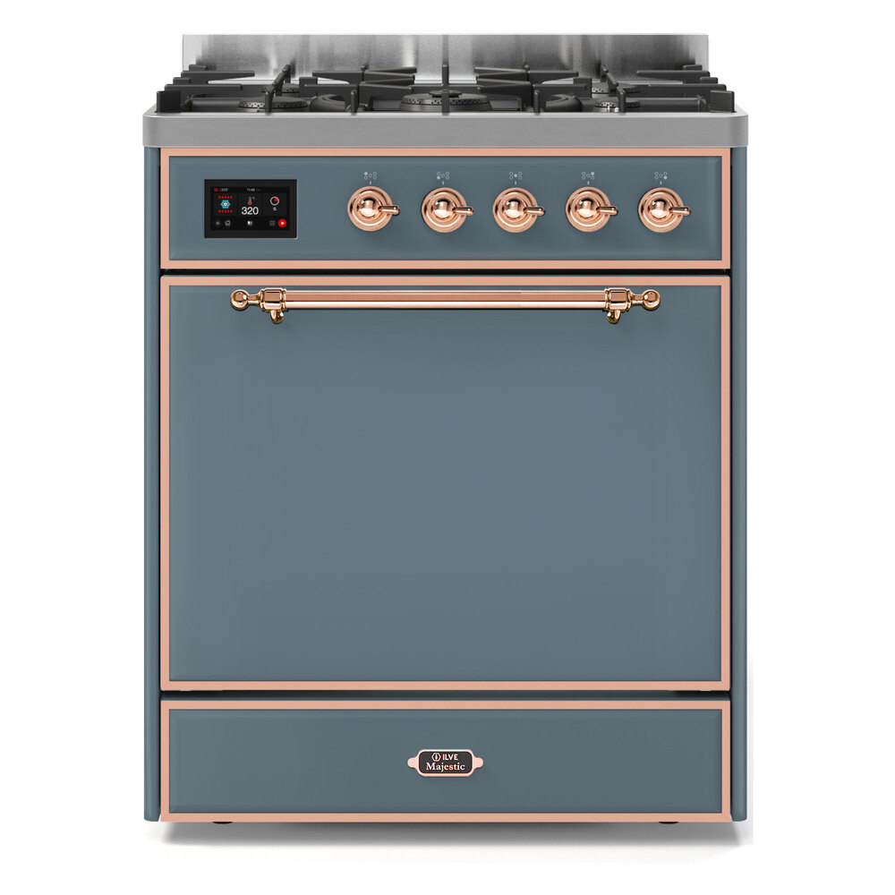 Majestic II Series 30" Dual Fuel Liquid Propane Freestanding Range UM30DQNE3RALPLP