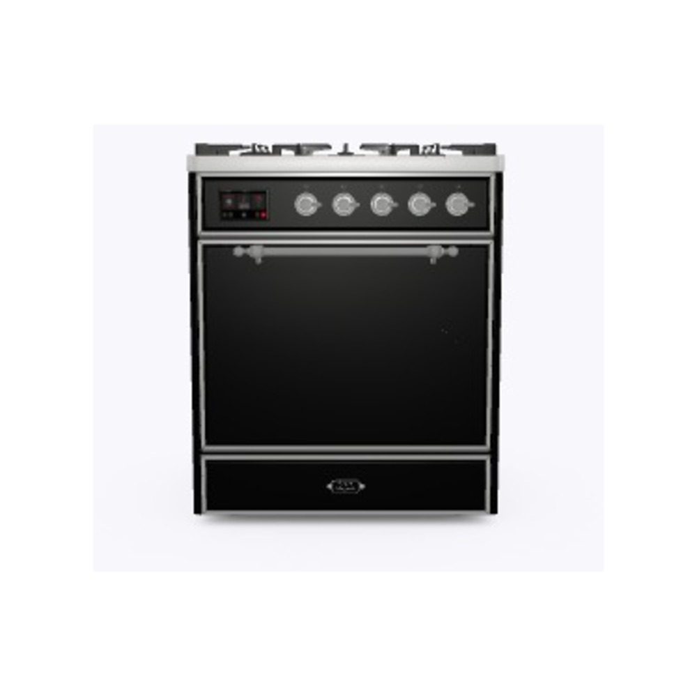 Majestic II Series 30" Dual Fuel Natural Gas Freestanding Range UM30DQNE3BKC