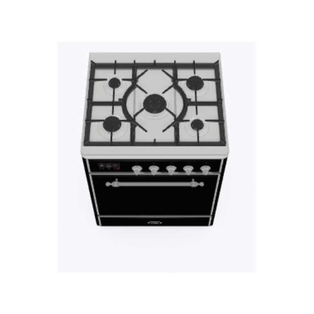 Majestic II Series 30" Dual Fuel Natural Gas Freestanding Range UM30DQNE3BKC