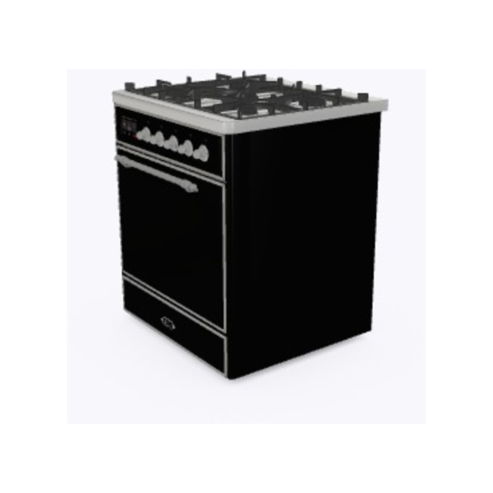 Majestic II Series 30" Dual Fuel Natural Gas Freestanding Range UM30DQNE3BKC