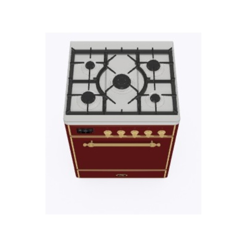 Majestic II Series 30" Dual Fuel Natural Gas Freestanding Range UM30DQNE3BUG