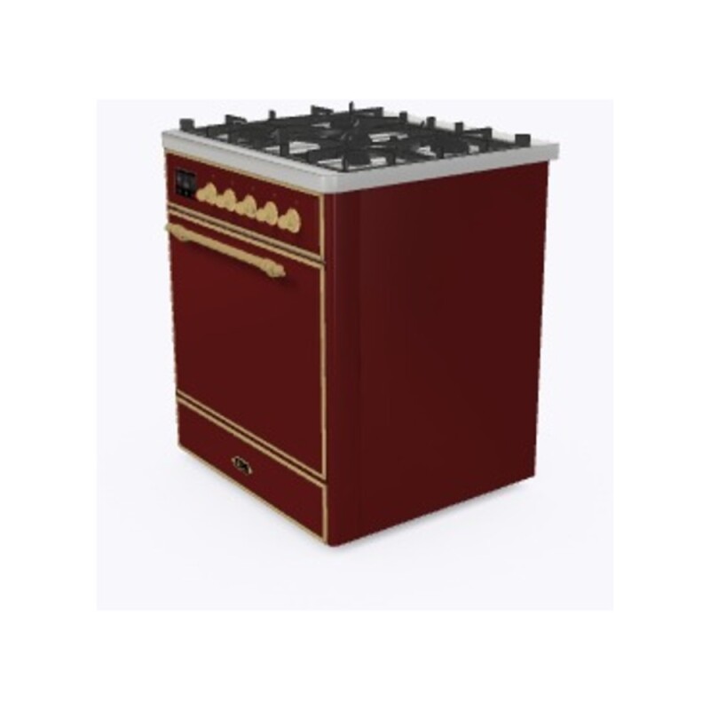 Majestic II Series 30" Dual Fuel Natural Gas Freestanding Range UM30DQNE3BUG