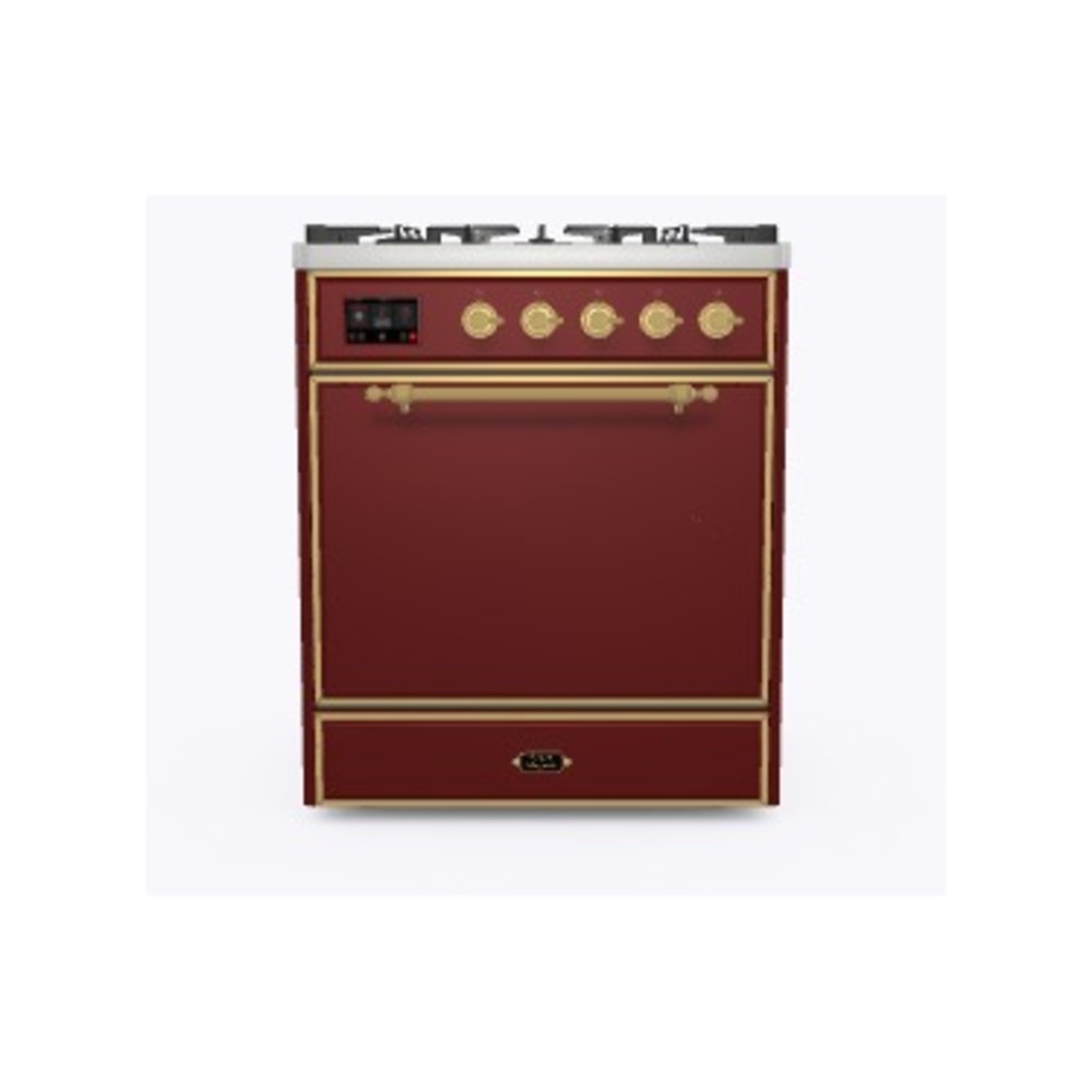 Majestic II Series 30" Dual Fuel Natural Gas Freestanding Range UM30DQNE3BUG