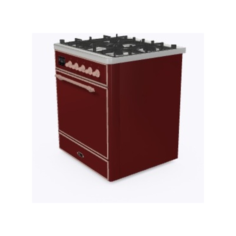 Majestic II Series 30" Dual Fuel Natural Gas Freestanding Range UM30DQNE3BUP