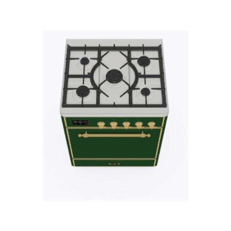 Majestic II Series 30" Dual Fuel Natural Gas Freestanding Range UM30DQNE3EGG