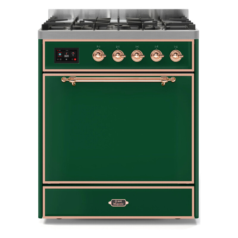 Majestic II Series 30" Dual Fuel Liquid Propane Freestanding Range UM30DQNE3BGPLP