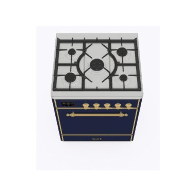 Majestic II Series 30" Dual Fuel Natural Gas Freestanding Range UM30DQNE3MBG