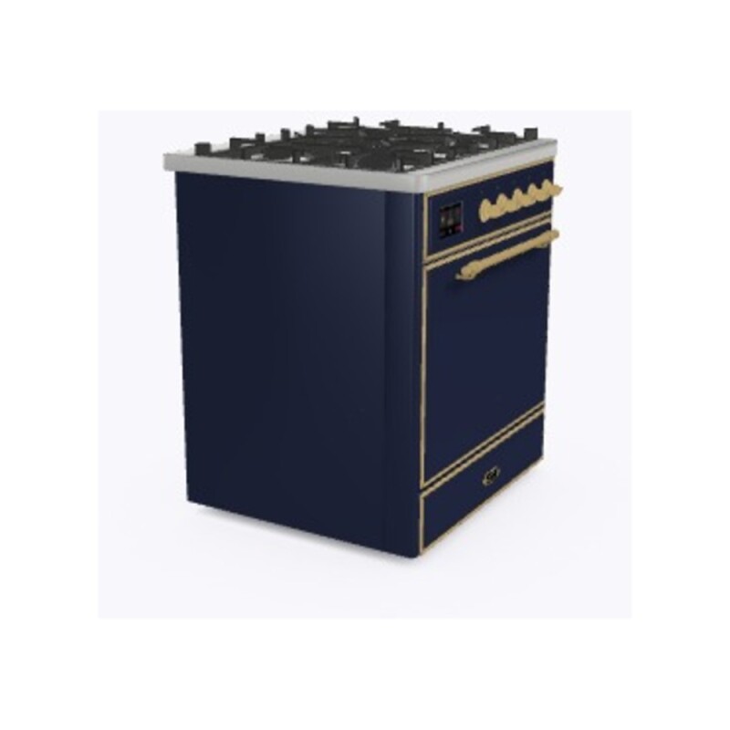 Majestic II Series 30" Dual Fuel Natural Gas Freestanding Range UM30DQNE3MBG