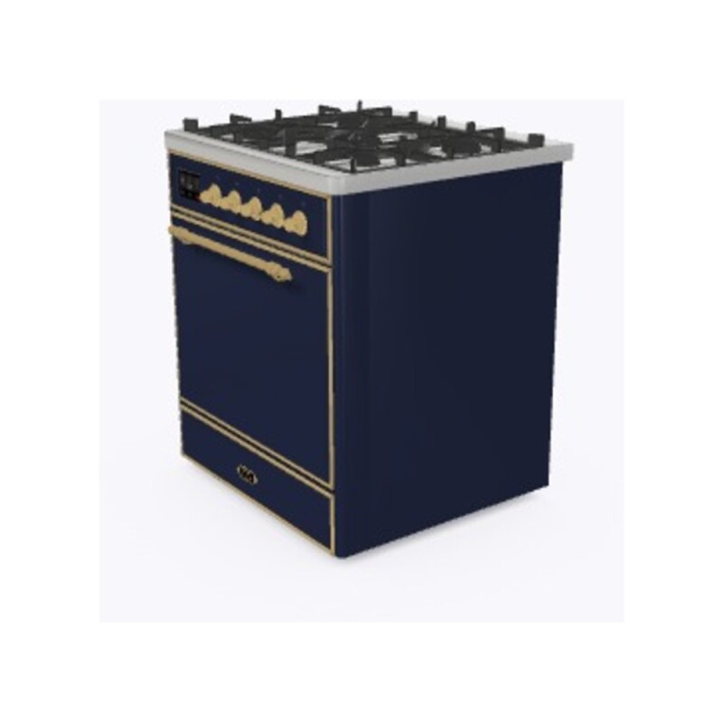 Majestic II Series 30" Dual Fuel Natural Gas Freestanding Range UM30DQNE3MBG