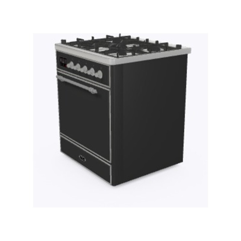 Majestic II Series 30" Dual Fuel Natural Gas Freestanding Range UM30DQNE3MGC