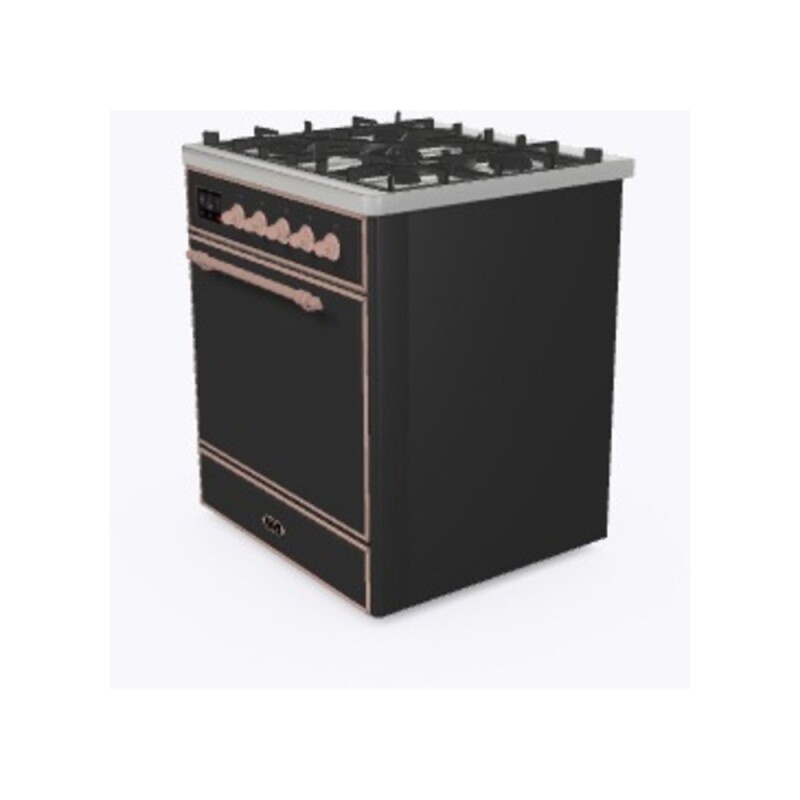 Majestic II Series 30" Dual Fuel Natural Gas Freestanding Range UM30DQNE3MGP