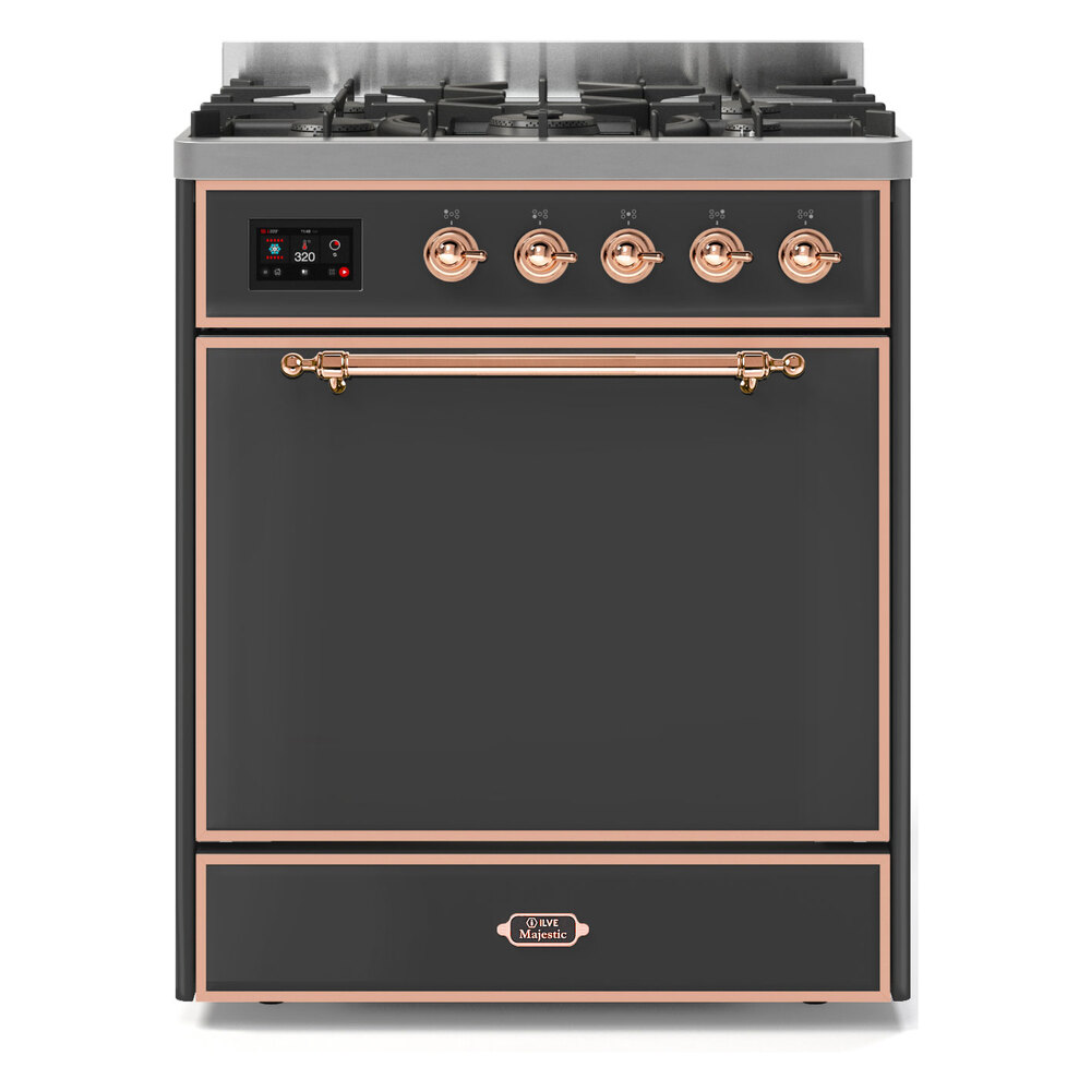 Majestic II Series 30" Dual Fuel Liquid Propane Freestanding Range UM30DQNE3BGPLP