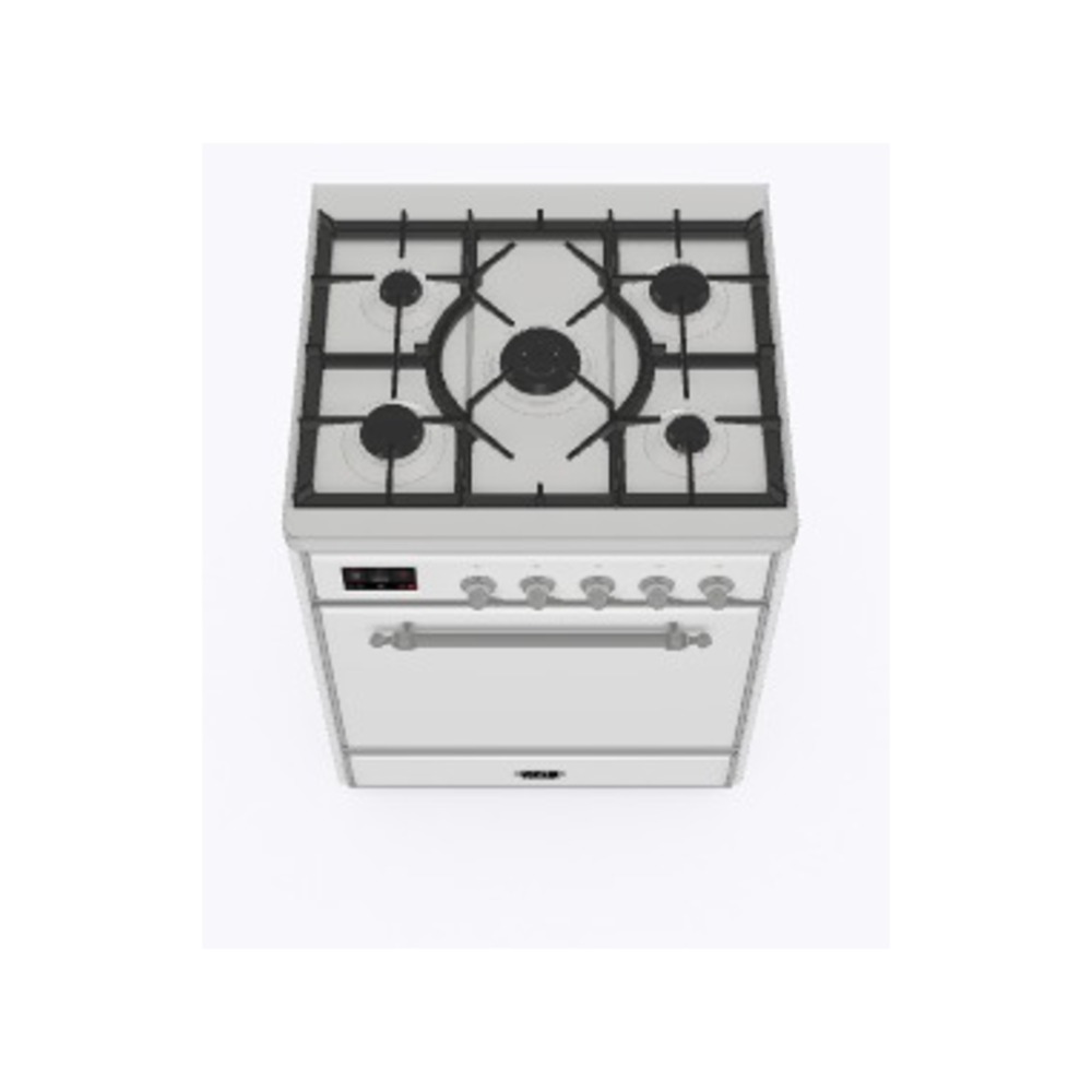 Majestic II 30 UM30DQNE3RAC Freestanding Dual Fuel Range with 5 Sealed Burners Single Oven with Solid Door with Chrome knobs UM30DQNE3RAC