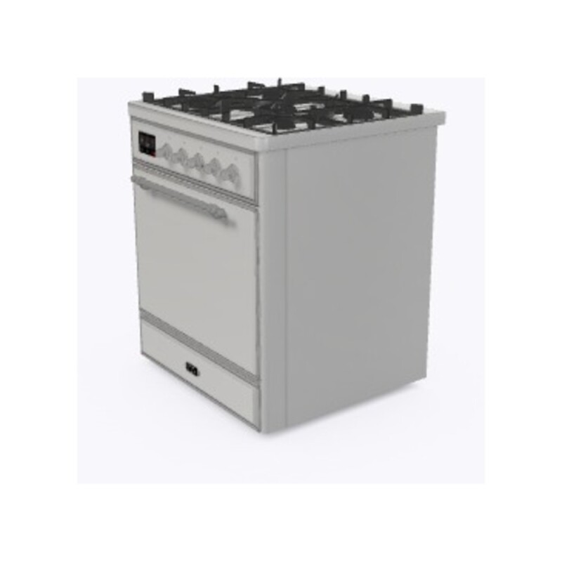 Majestic II Series 30" Dual Fuel Natural Gas Freestanding Range UM30DQNE3SSC