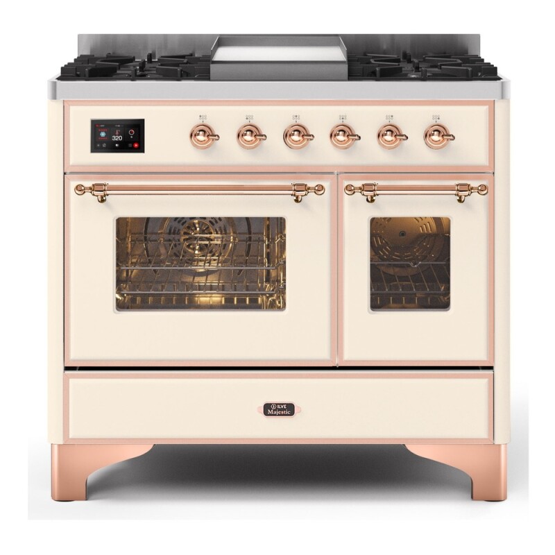 Majestic II Series 40" Dual Fuel Natural Gas Freestanding Range UMD10FDNS3MGP