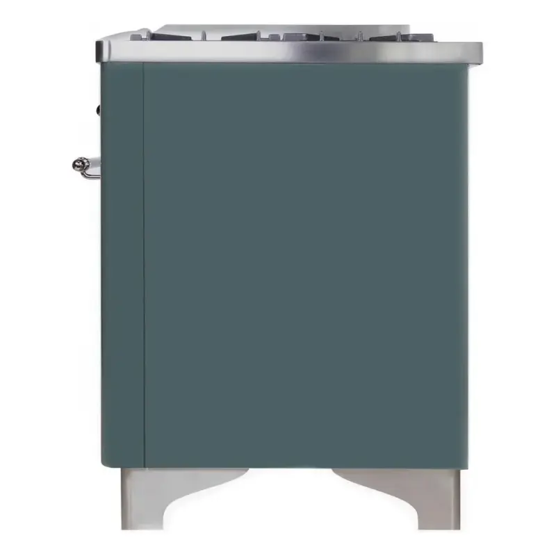 Majestic II Series 40 inch Freestanding Dual Fuel Range with Natural Gas, 6 Sealed Brass Burners, Double Ovens, 3.82 cu. ft. Total Oven Capacity, Griddle, Convection Oven, Continuous Grates,  UMD10FDNS3BGC