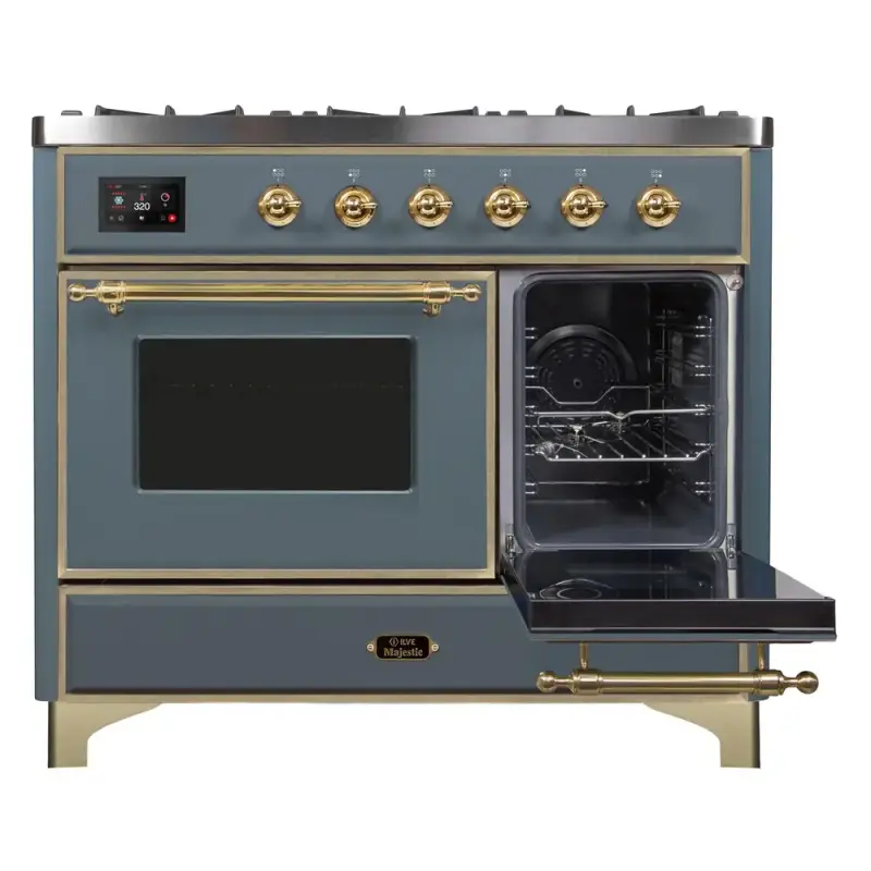 Majestic II Series 40" Dual Fuel Natural Gas Freestanding Range UMD10FDNS3BGG