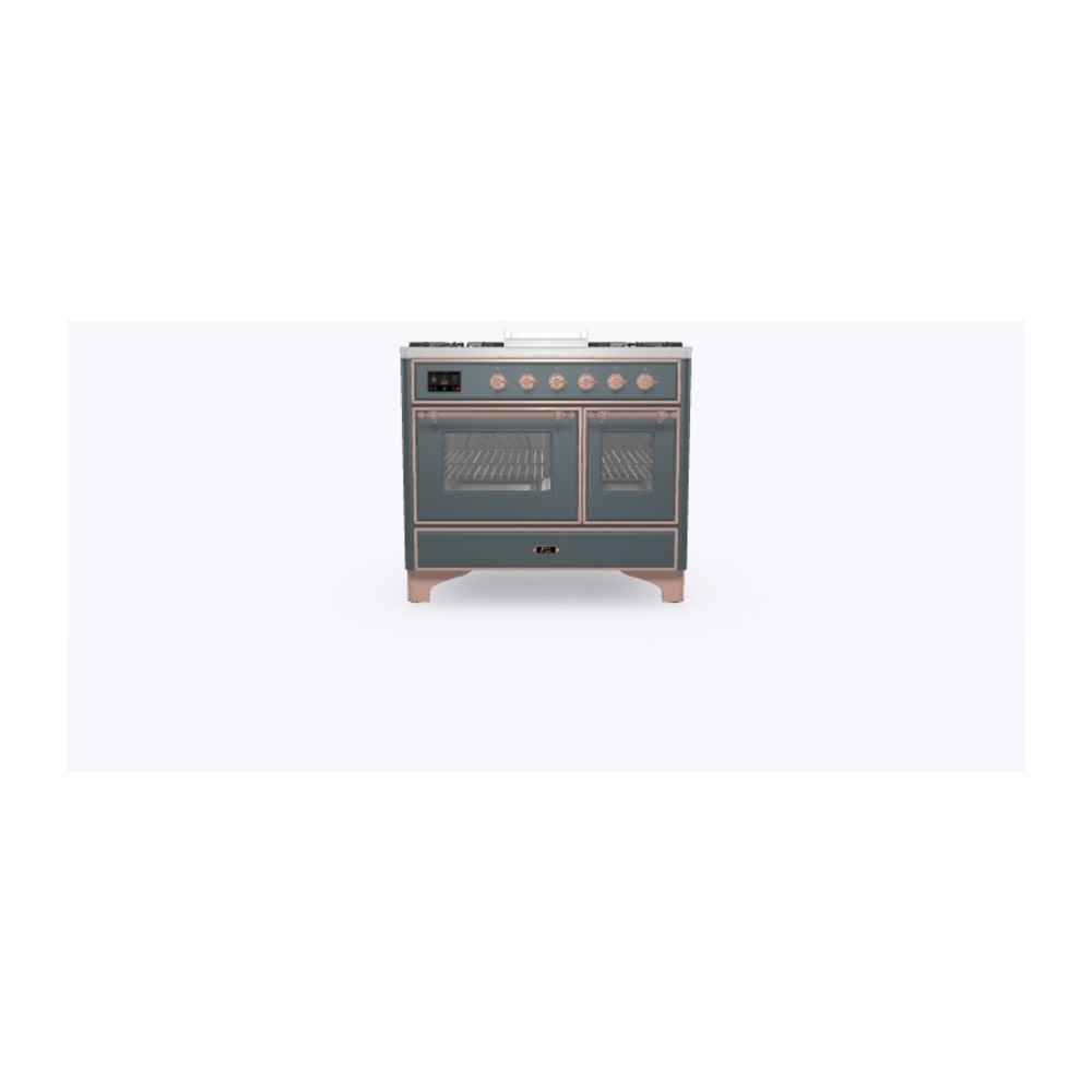 Majestic II Series 40" Dual Fuel Liquid Propane Freestanding Range UMD10FDNS3BGPLP