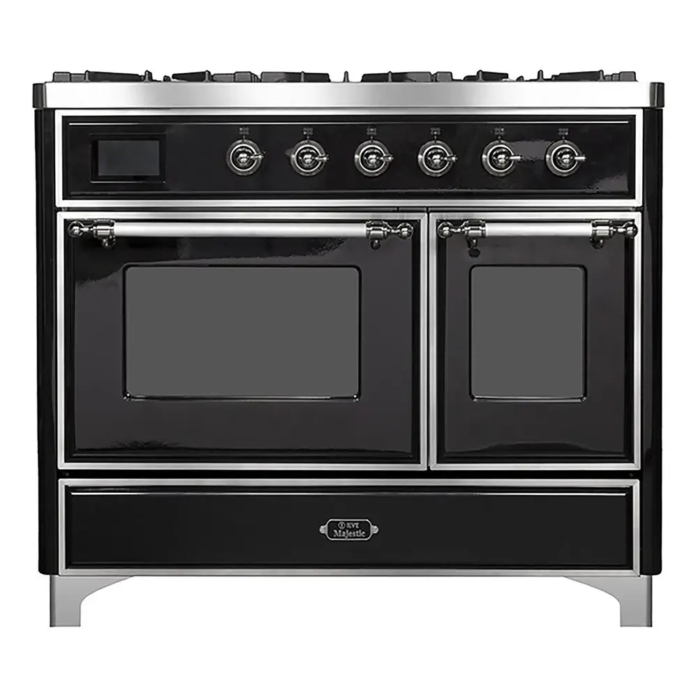 Majestic II Series 40" Dual Fuel Natural Gas Freestanding Range UMD10FDNS3BKC