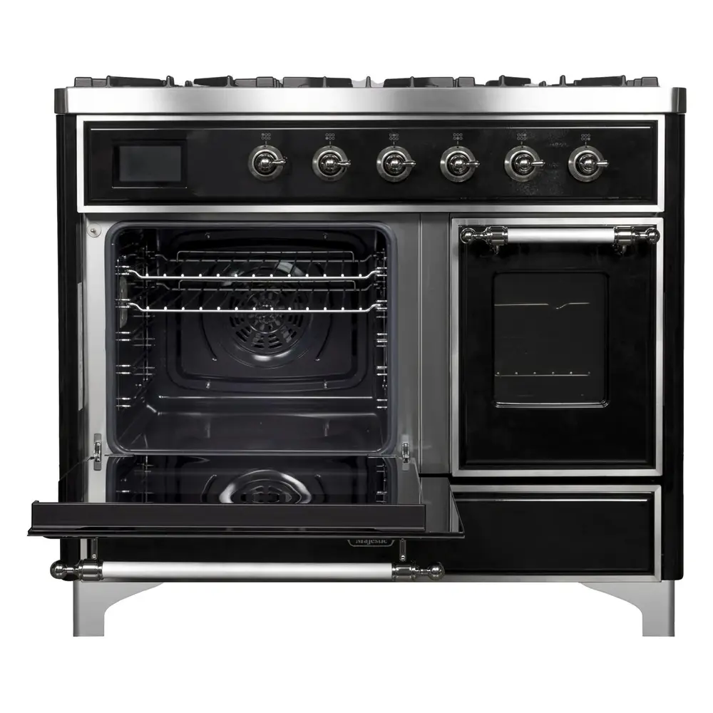 Majestic II Series 40" Dual Fuel Natural Gas Freestanding Range UMD10FDNS3BKC