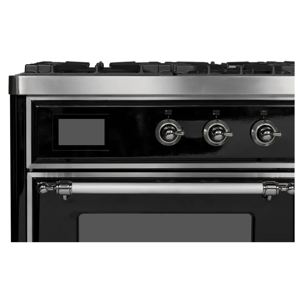 Majestic II Series 40" Dual Fuel Natural Gas Freestanding Range UMD10FDNS3BKC