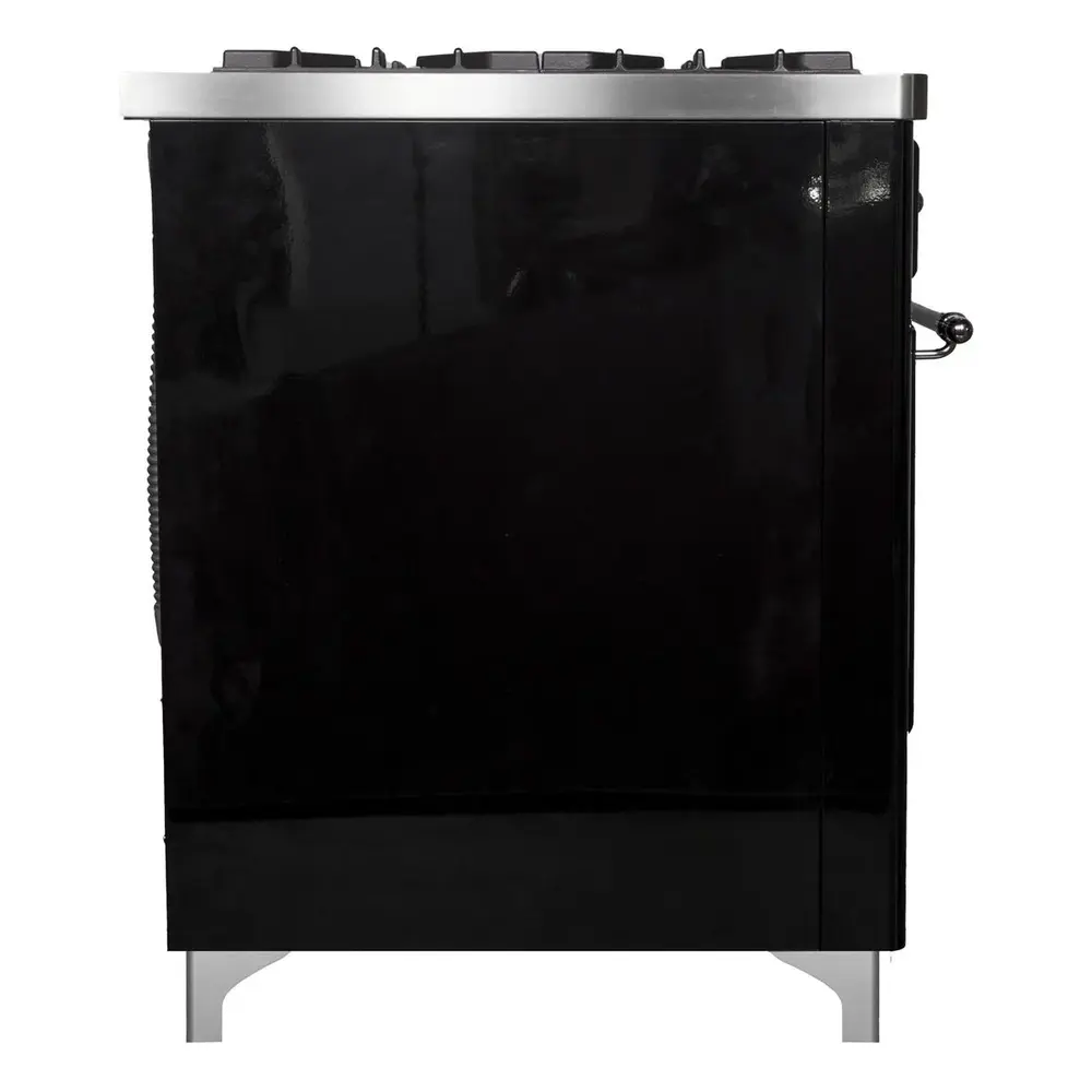 Majestic II Series 40" Dual Fuel Natural Gas Freestanding Range UMD10FDNS3BKC