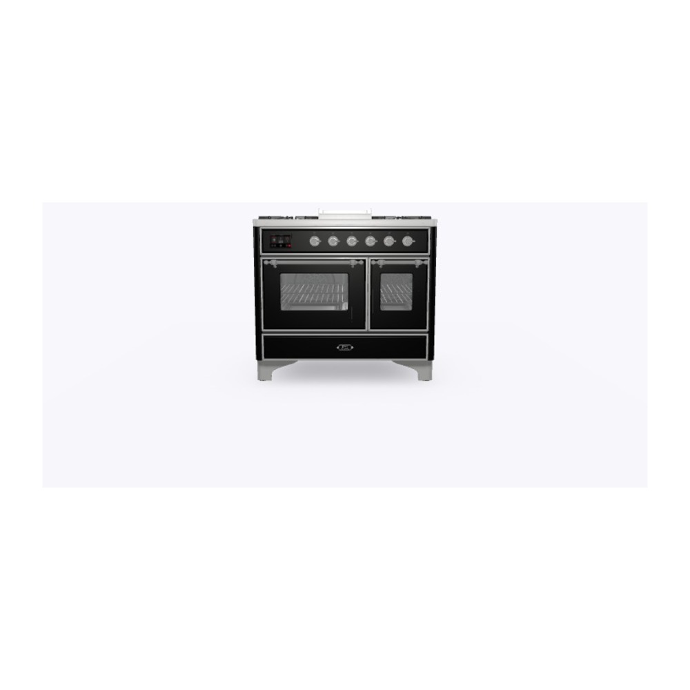 Majestic II Series 40" Dual Fuel Natural Gas Freestanding Range UMD10FDNS3BKC