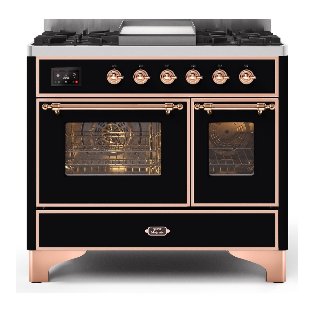 Majestic II Series 40" Dual Fuel Natural Gas Freestanding Range UMD10FDNS3MGP