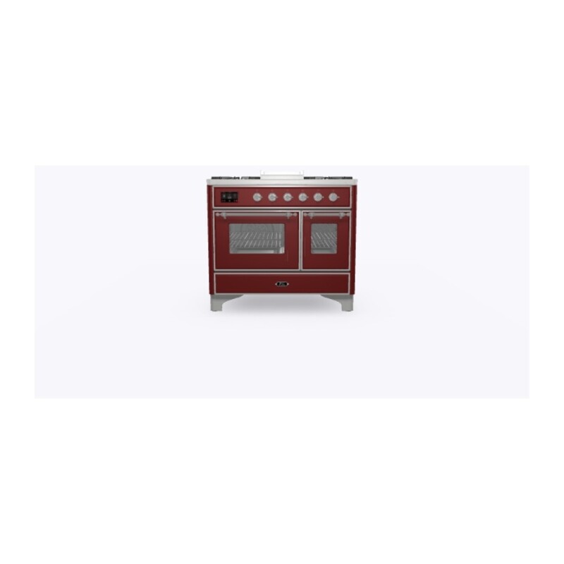 Majestic II Series 40" Dual Fuel Natural Gas Freestanding Range UMD10FDNS3BUC