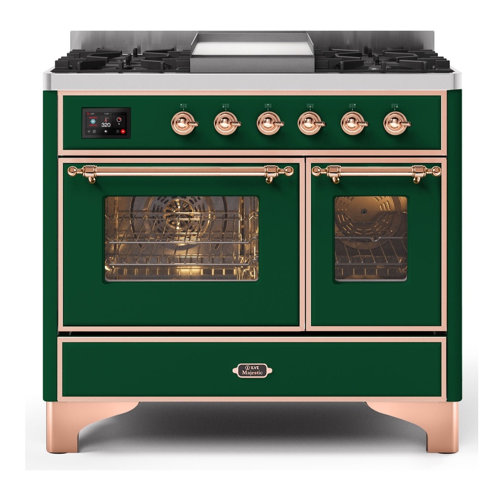 Majestic II Series 40" Dual Fuel Natural Gas Freestanding Range UMD10FDNS3MGP