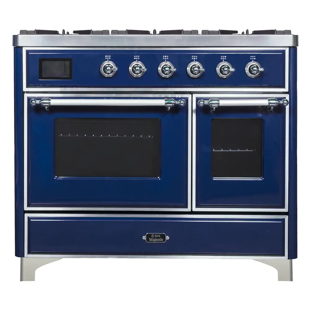 Majestic II Series 40" Dual Fuel Natural Gas Freestanding Range UMD10FDNS3MBC
