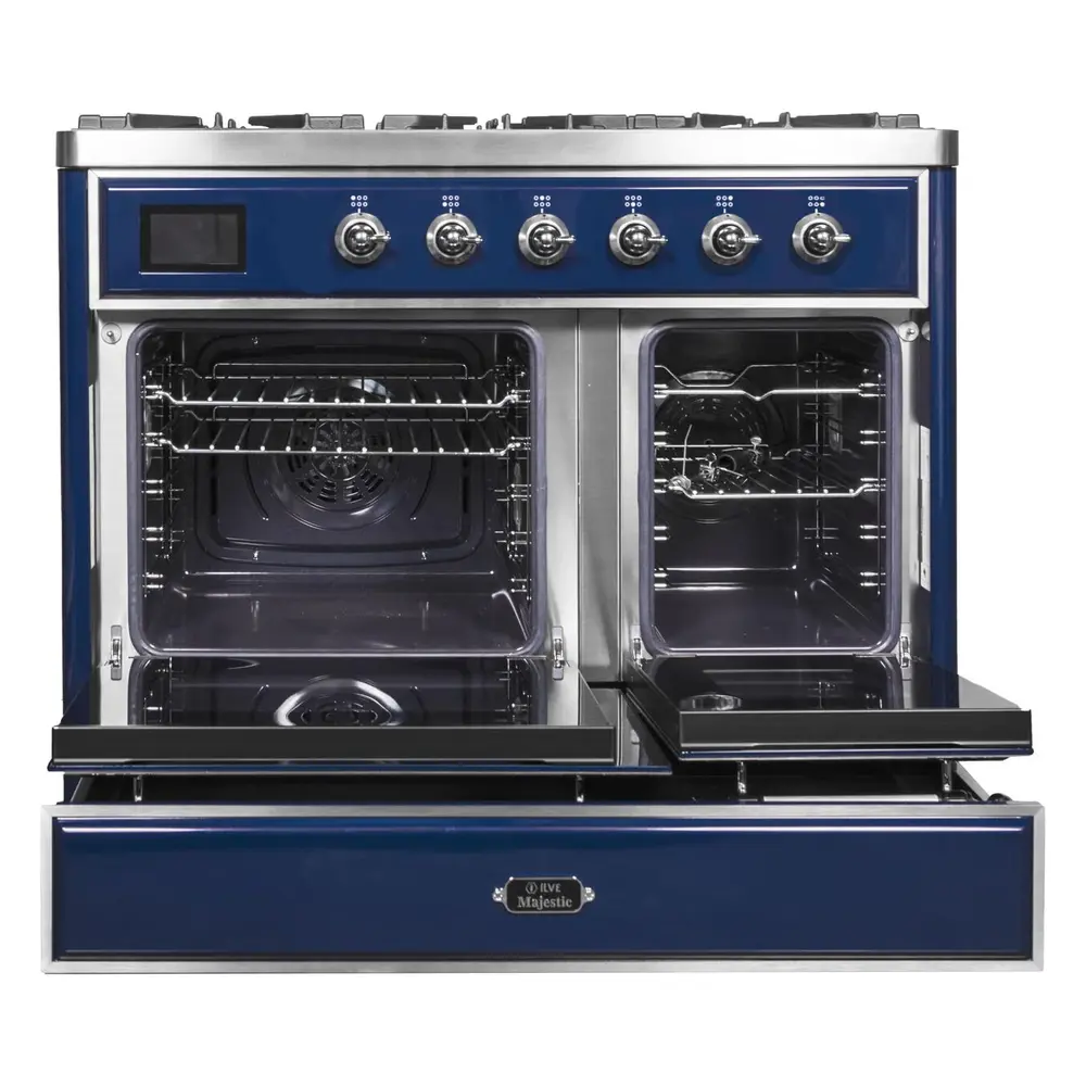 Majestic II Series 40" Dual Fuel Natural Gas Freestanding Range UMD10FDNS3MBC