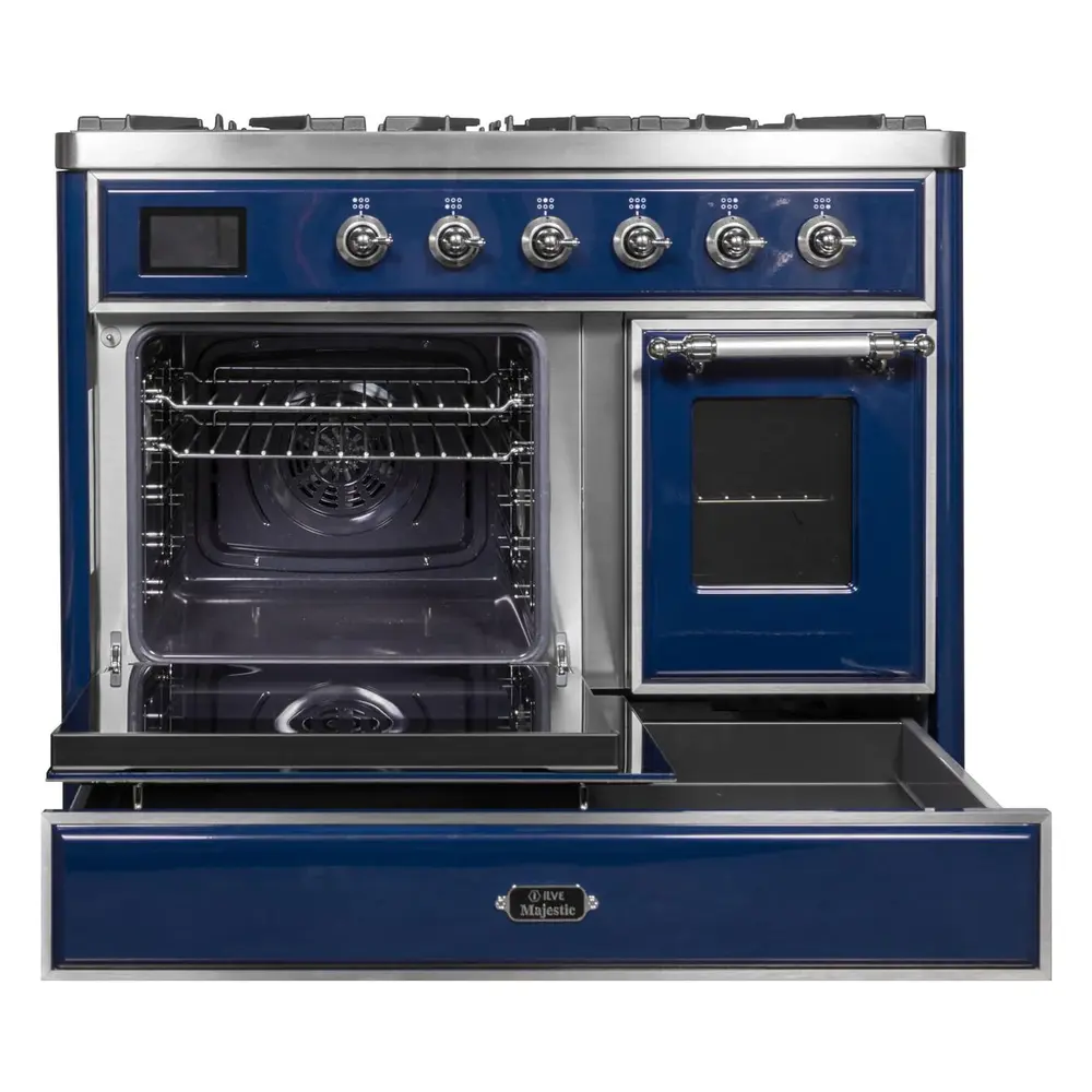 Majestic II Series 40" Dual Fuel Natural Gas Freestanding Range UMD10FDNS3MBC