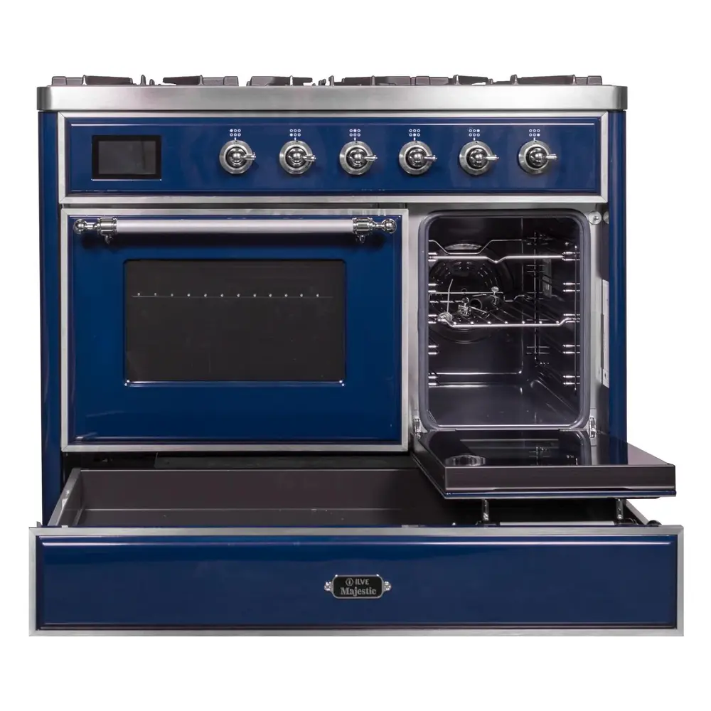 Majestic II Series 40" Dual Fuel Natural Gas Freestanding Range UMD10FDNS3MBC